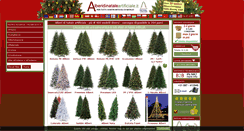Desktop Screenshot of alberidinataleartificiale.it